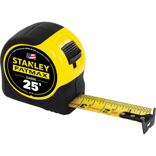 FatMax&reg; Classic Tape Measure, 1-1/4" x 25' - Stanley Tools 33-725THR