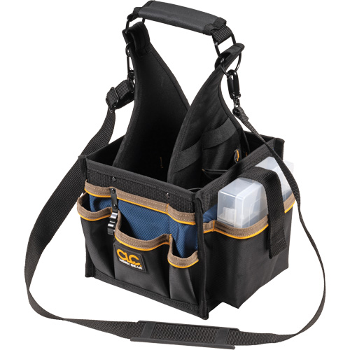 Tool Pouches, Canvas, 25 Pockets, Black - Kuny's EL-748