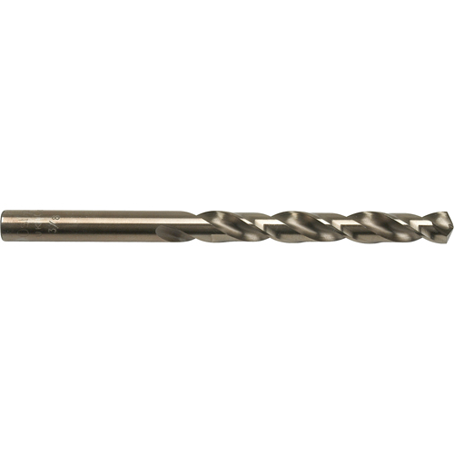 Jobber Length Drill Bit, Cobalt, #54, 1-9/16" L, 11/16" Flute - Clarkson Osborn DR09254