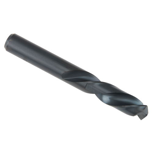 Stub Length Screw Machine Drill Bit, 7/16", High Speed Steel, 1-27/32" Flute, 135° Point - Clarkson Osborn DR12028