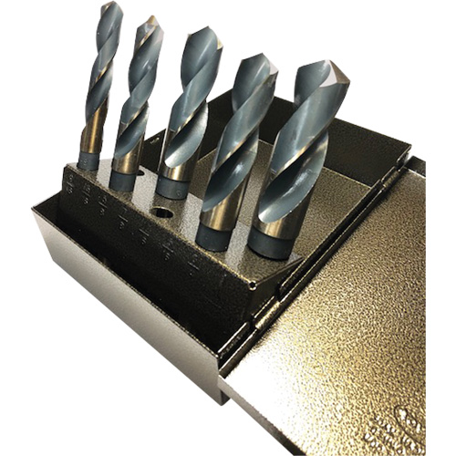 Prentice Drill Bit Set, 5 Pieces, High Speed Steel - Clarkson Osborn DR50705