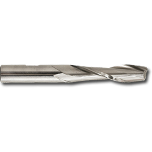 Extra Long Series End Mill For Aluminum, 5/16" Dia., 2 Flutes, High Speed Steel - Clarkson Osborn EM17020