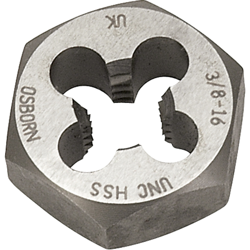 &eacute;crou-fili&egrave;re hexagonal, dia. 1-1/10", Filet de 1/2"-13, Acier rapide - Clarkson Osborn TA81008