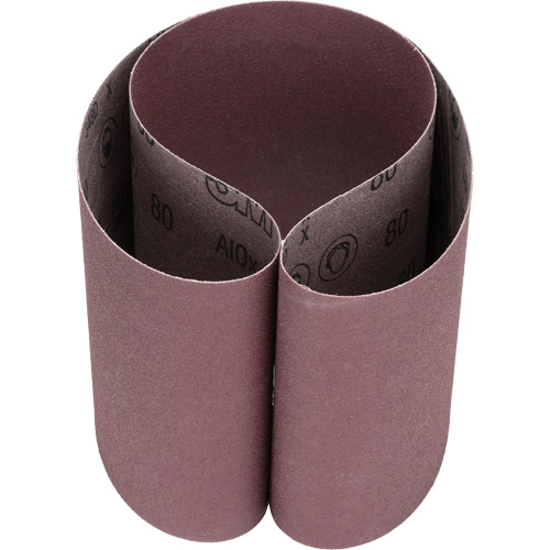 Courroie abrasive en toile 341D, 6" la x 48" lo, Oxyde d'aluminium, Grain 80 - 3M AB66634
