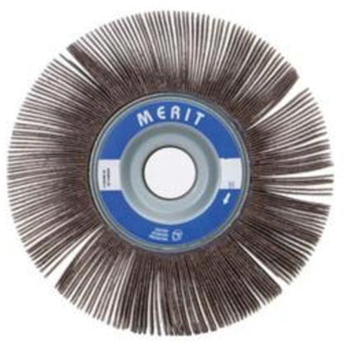 Meule &agrave; lamelles haute performance, Oxyde d'aluminium, Grain 120, 3-1/2" x 2" x 5/8" - Merit 08834122027