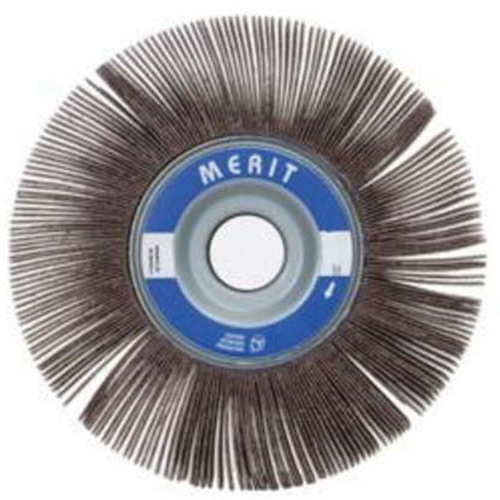 High Performance Flap Wheel, Aluminum Oxide, 40 Grit, 4" x 1" x 5/8" - Merit 08834122032