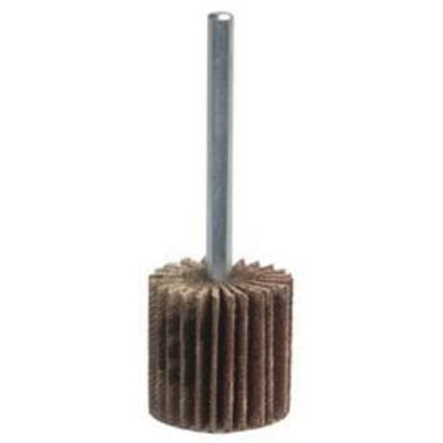 Grind-O-Flex Mini Flap Wheel, Aluminum Oxide, 240 Grit, 1" x 1" x 1/4" - Merit 08834130764