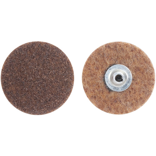 PowerLock&reg; Abrasotex Buffing Disc, 2" Dia., Coarse Grit, Aluminum Oxide - Merit 08834166287