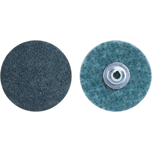Quick-Change Surface Preparation Disc, 2" Dia., Very Fine Grit, Aluminum Oxide - Merit 08834166317
