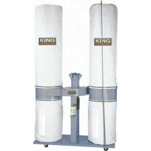 ASPIRATEUR D'ATELIER 5CV3510 PI3/MIN, 68" x 26" x 132" - King Canada KC-5043FX-6
