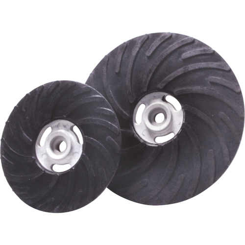 Fibre Discs - Air Cooled Rubber Back Up Pads - Merit 08834195002