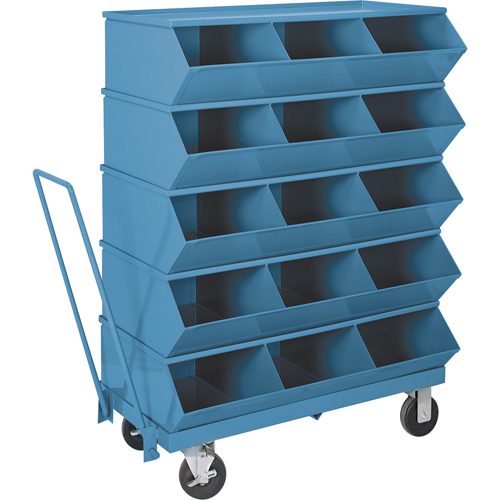 Bacs sectionnels superposables Stackbin - Chariots - Stackbin 3-3ST