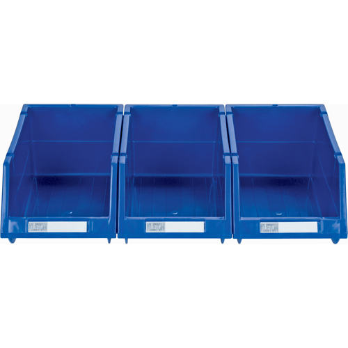 Bac empilable & &agrave; suspendre, 4-13/16" la, 3-3/16" h x 7-1/8" p, Bleu - KLETON 