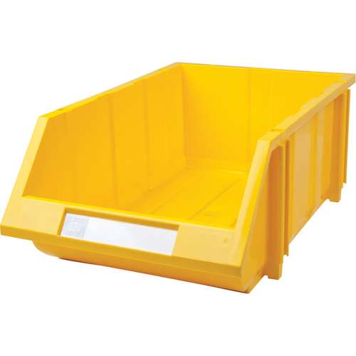 Stack & Hang Bin, 11-13/16" W x 7" H x 17-11/16" D, Yellow - KLETON 