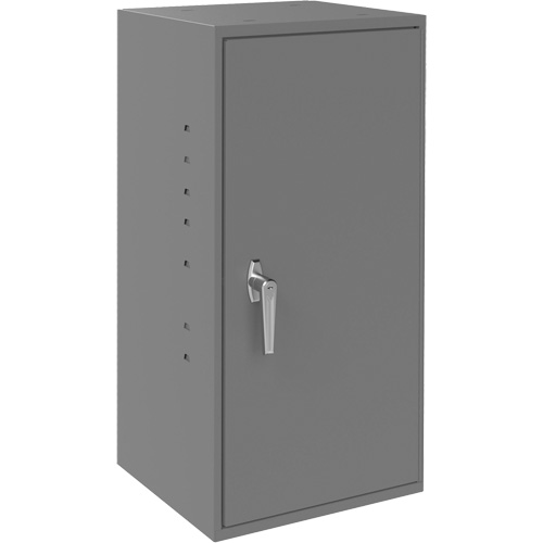 Armoires utilitaires, Acier, 2 Tablettes, 30" h x 13-3/4" la x 12-3/4" P, Gris - Durham Manufacturing 055-95