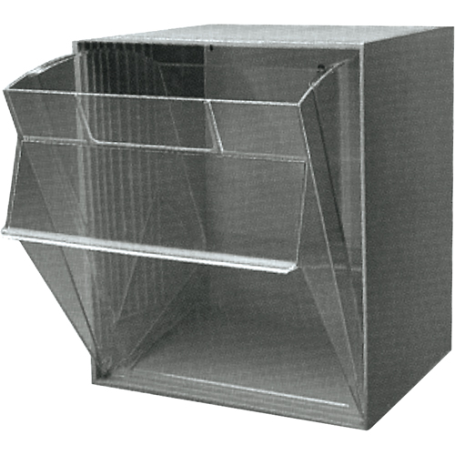 Syst&egrave;me de casiers modulaires Tip-Out, 11-3/16" la x 11-7/8" p x 13-7/8" h - Quantum Storage System QTB301GY