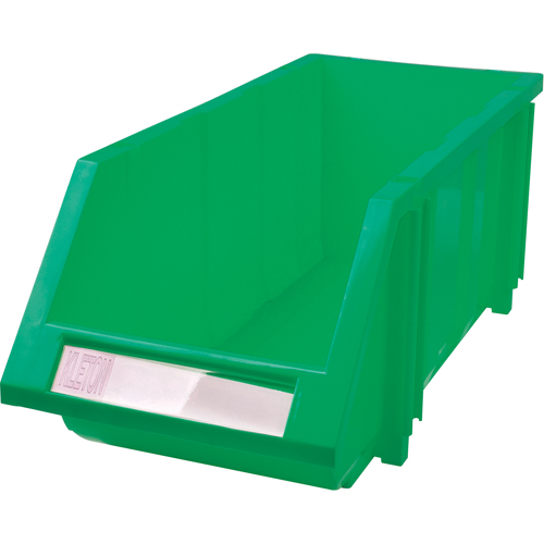 Bac empilable & &agrave; suspendre, 7-7/8" la, 7" h x 17-11/16" p, Vert - KLETON 