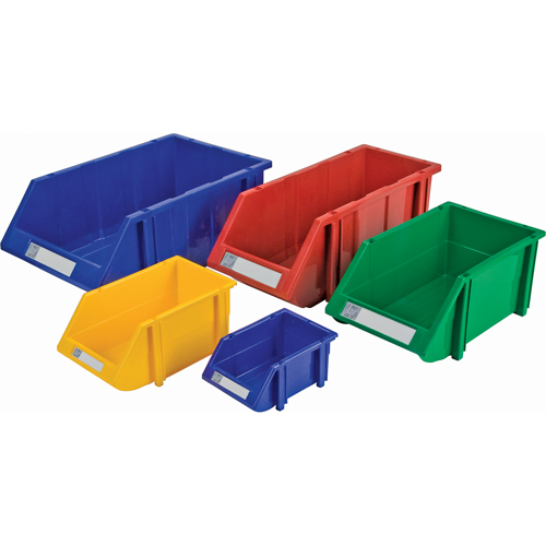 Stack & Hang Bin, 7-7/8" W x 7" H x 17-11/16" D, Red - KLETON 