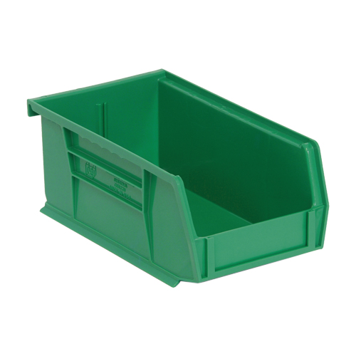 Bacs ultra empilable & suspendable, 4-1/8" la, 3" h x 7-3/8" p, Vert - Quantum Storage System QUS220GN