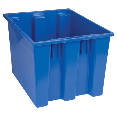 Contenants Stack & Nest, 13" x 19,5" x 15,5", Bleu - Quantum Storage System SNT195BL