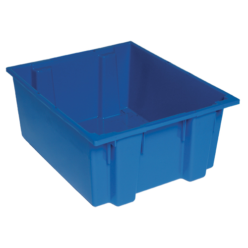 Contenants Stack & Nest, 10" x 23,5" x 19,5", Bleu - Quantum Storage System SNT225BL