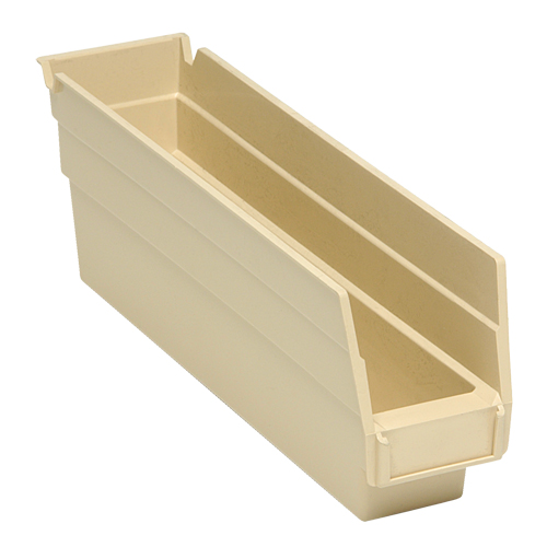 Bacs pour tablette, 2-3/4" la x 4" H x 11-5/8" p, Beige, Capacit&eacute; 30 lb - Quantum Storage System QSB100IV