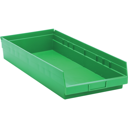Bacs pour tablette, 11-1/8" la x 4" H x 23-5/8" p, Vert, Capacit&eacute; 50 lb - Quantum Storage System QSB116GN