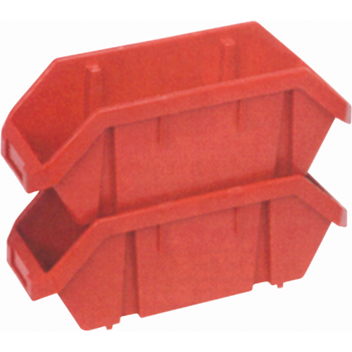Quick Pick Bins, 7" x 8.375" x 18.5", Red - Quantum Storage System QP1887RD