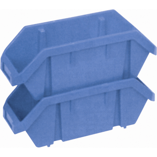 Boîtes &agrave; ramassage rapide "Quick Pick", 5" x 6,625" x 12-1/2", Bleu - Quantum Storage System QP1265BL