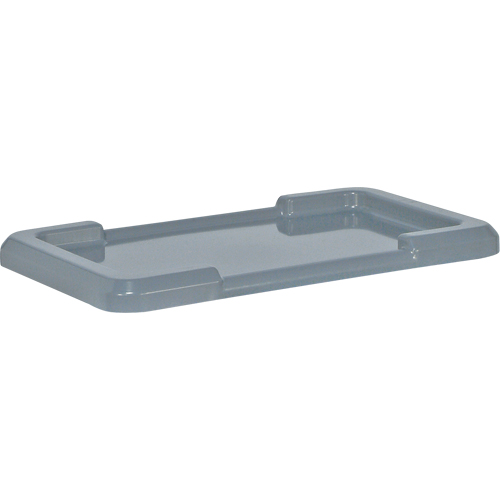 Bacs empilables en crois&eacute; - Couvercles - Quantum Storage System LID2516-8GY