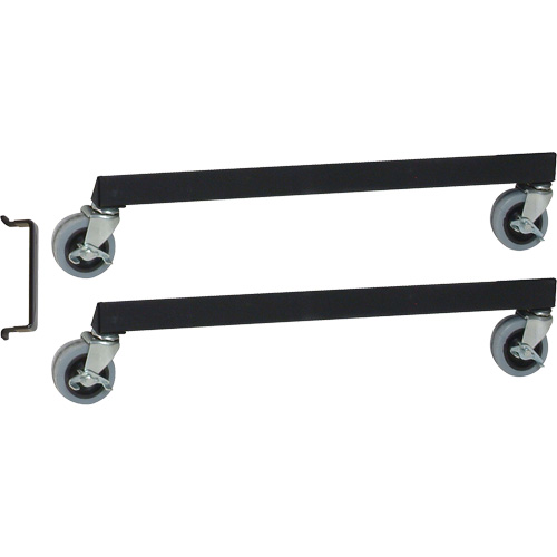 Ensemble mobile de support sur pied pour casiers de rangement &agrave; emboîtement - Quantum Storage System QFS400