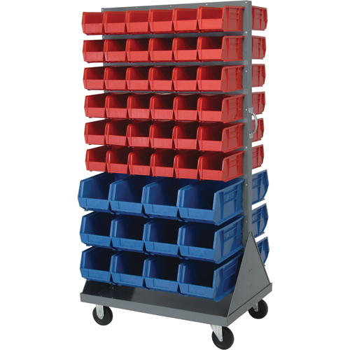 Mobile Louvered Rack - Quantum Storage System QMD-36H