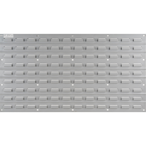 Metal Louvered Panel Bin Support Rack, 32 Bins, 36" W x 1/8" D x 19" H - KLETON 
