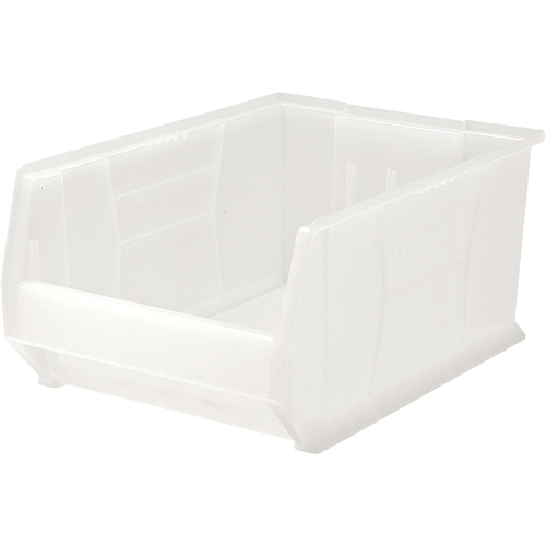 Hulk Containers, 16-1/2" W x 11" H x 23-7/8" D, Clear - Quantum Storage System QUS954CL