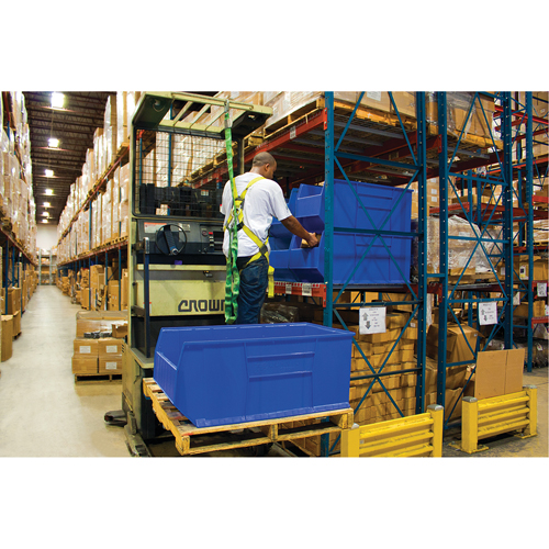 Bacs de stockage Rackbin pour palettes, 19-7/8" la x 41-7/8" p x 17-1/2" h - Quantum Storage System QRB206BL