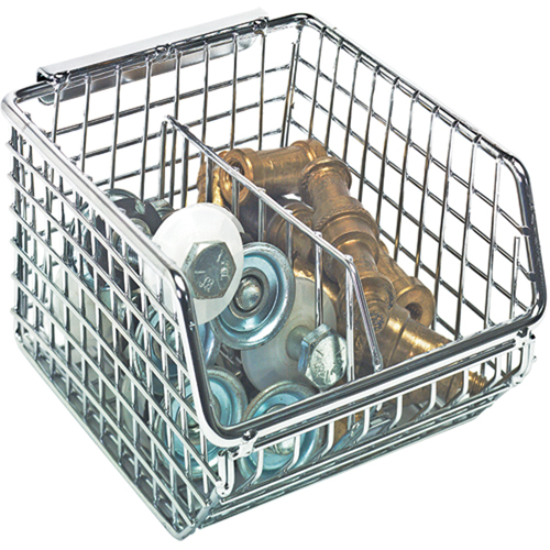 Wire Mesh Stack & Hang Bins - Quantum Storage System QMB510C