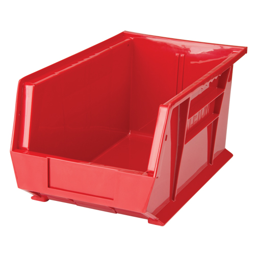 Bac empilable & &agrave; suspendre, 8-1/4" la, 7" h x 14-3/4" p, Rouge - KLETON 