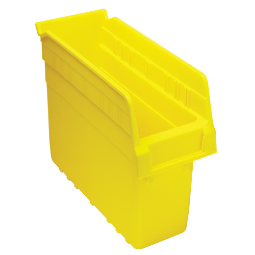 Bacs pour &eacute;tag&egrave;re Store-Max, 4-3/8" la x 8" H x 11-5/8" p, Jaune, Capacit&eacute; 44 lb - Quantum Storage System QSB801YL