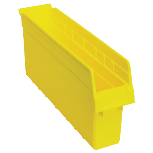 Bacs pour &eacute;tag&egrave;re Store-Max, 4-3/8" la x 8" H x 17-7/8" p, Jaune, Capacit&eacute; 56 lb - Quantum Storage System QSB803YL