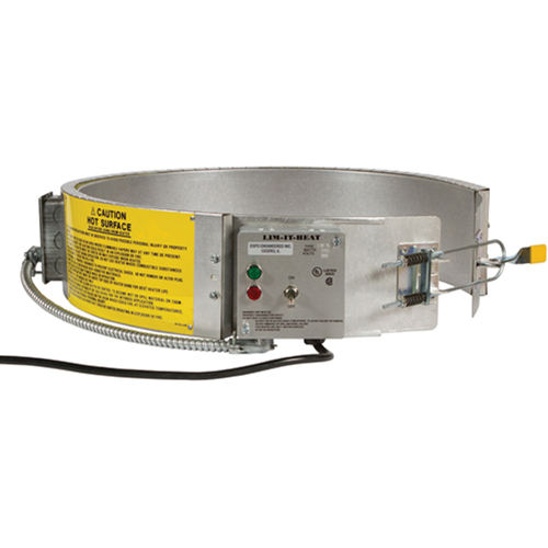 Wrap-It-Heat&reg; Plastic Drum Heater - Expo Engineering LIM-30 120V