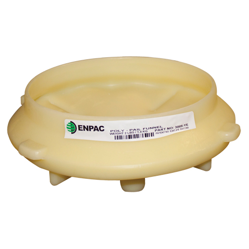 Poly-Pail Funnel, Polyethylene - Enpac 3005-YE