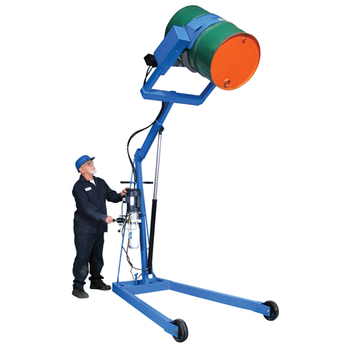 Manipulateurs de barils Hydra-Lift, Capacit&eacute; 55 gal. US (45 gal. imp.) - Morse 400A-60
