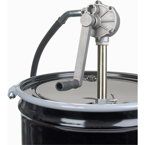 Rotary Type Drum Pump, Aluminum, Fits 15-55 Gal., 6-3/4 oz. per revolution - KLETON 