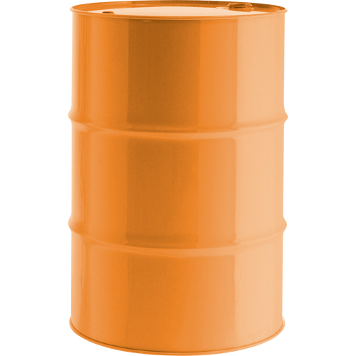 Barils en acier, 55 gal. US (45,8 gal. imp.), Non doubl&eacute;, Orange, Dessus ferm&eacute;, UN1A1/Y1.8/300, Calibre 16 - Mauser Packaging NDLTS0232