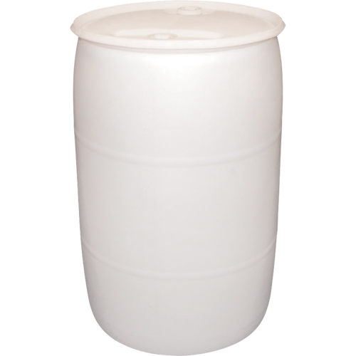 Polyethylene Drums, 55 US gal (45 imp. gal.), Closed Top, Natural - Mauser Packaging NDLTP0051