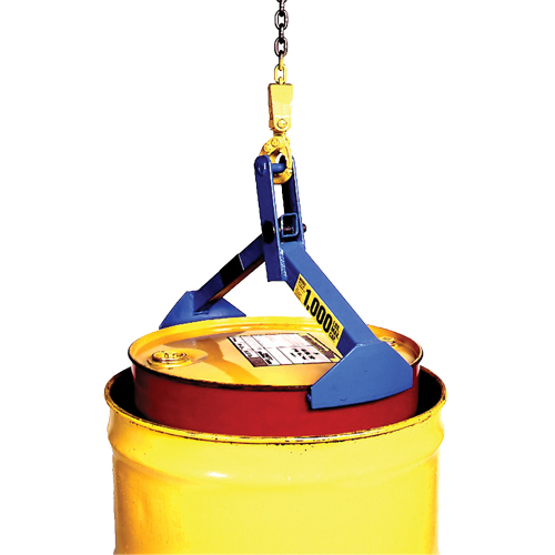 Drum & Overpack Lifter, 55 -85 US gal. (45 -70 Imperial Gal.), 1000 lbs./454 kg Cap. - Morse 91