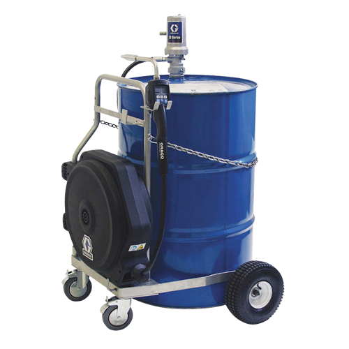 Pompe &agrave; huile pneumatique de s&eacute;rie LD, 7,8 gal./min, Rapport de pression de 3:1 - Graco 24H751