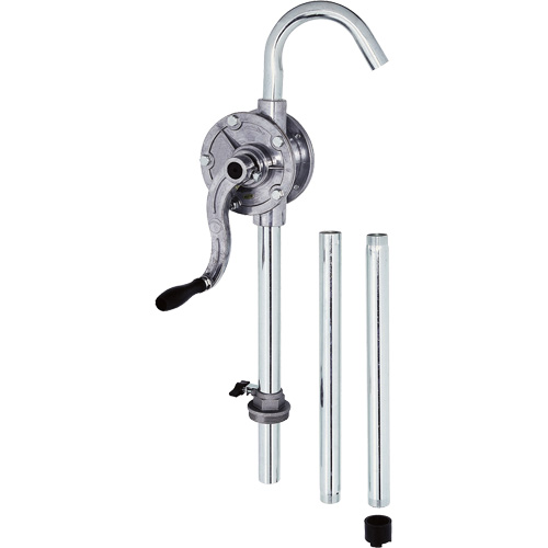 Pompe rotative pour baril, Aluminium, Pour capacit&eacute; 5-55 gal., 9,5 oz/course - KLETON 