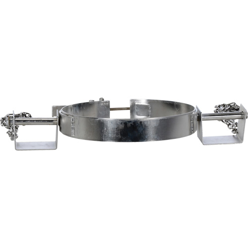 Anneau de bascule pour baril, Baril de 30 gal. US (24,98 gal. imp.), Capacit&eacute; 1200 lb/ 544 kg - Vestil TDR-30-SS