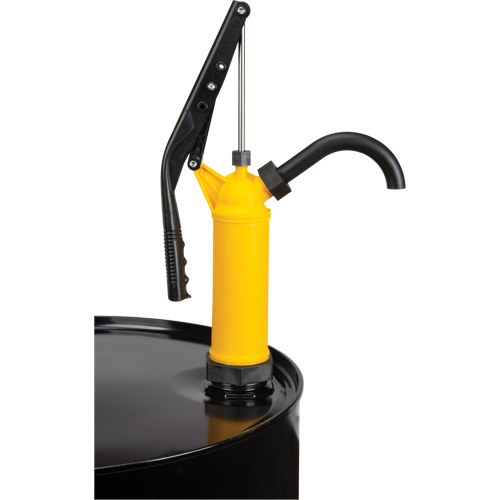 Lever-Type Drum Pump, Polypropylene, 14 oz./Stroke, Fits 5-55 Gal. - KLETON 